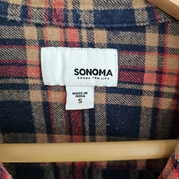 Men's Small Fall Color Button Up - Picture 2 of 6